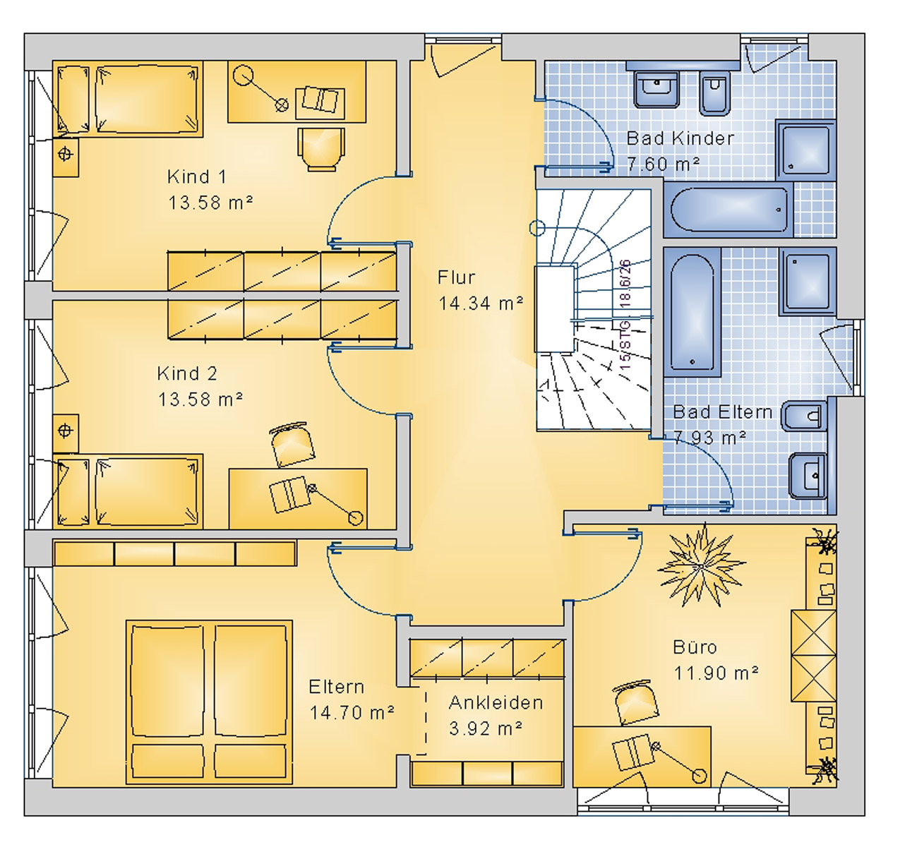 Bauhaus 225 m² OG