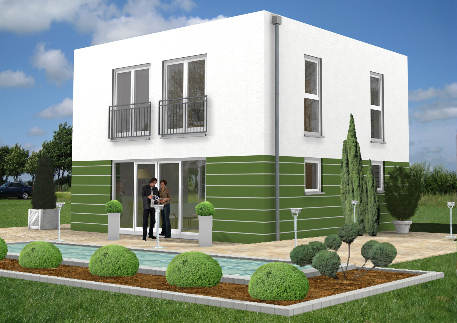 Bauhaus 93 m²