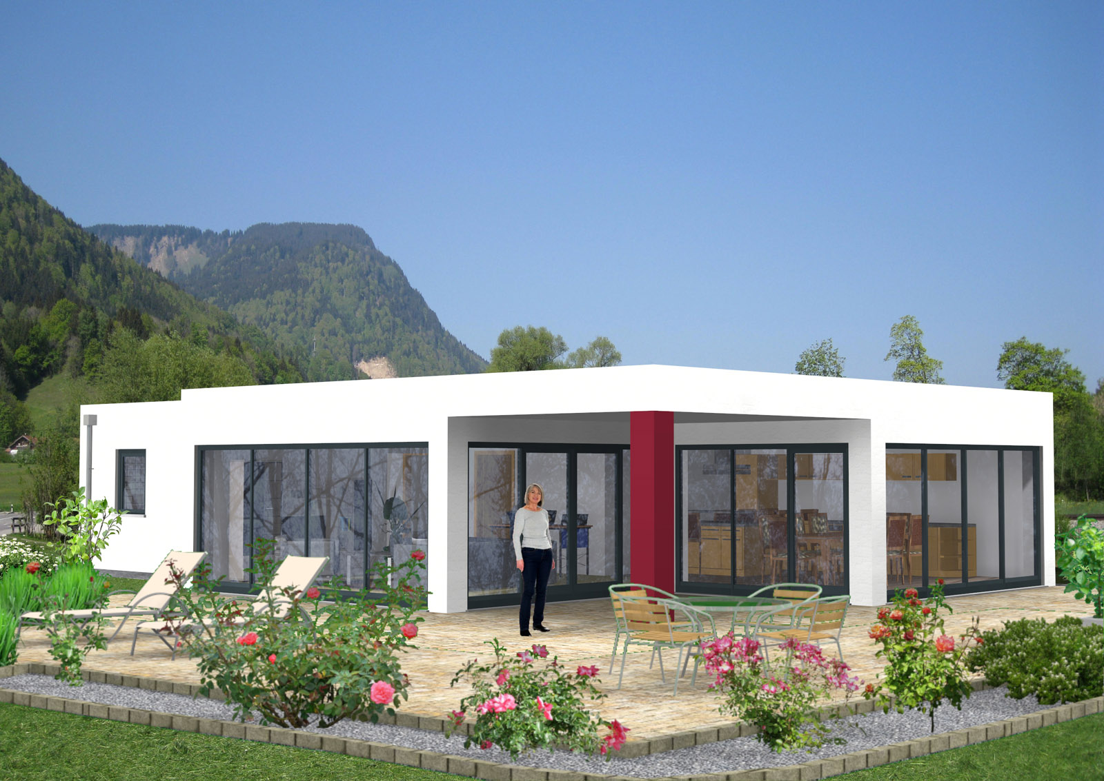 Bungalow 107 m² Ansicht 1