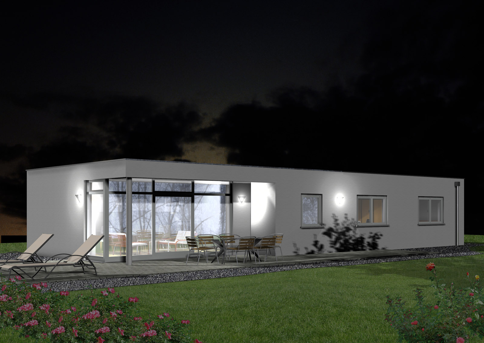 Bungalow 90 m² Ansicht 2