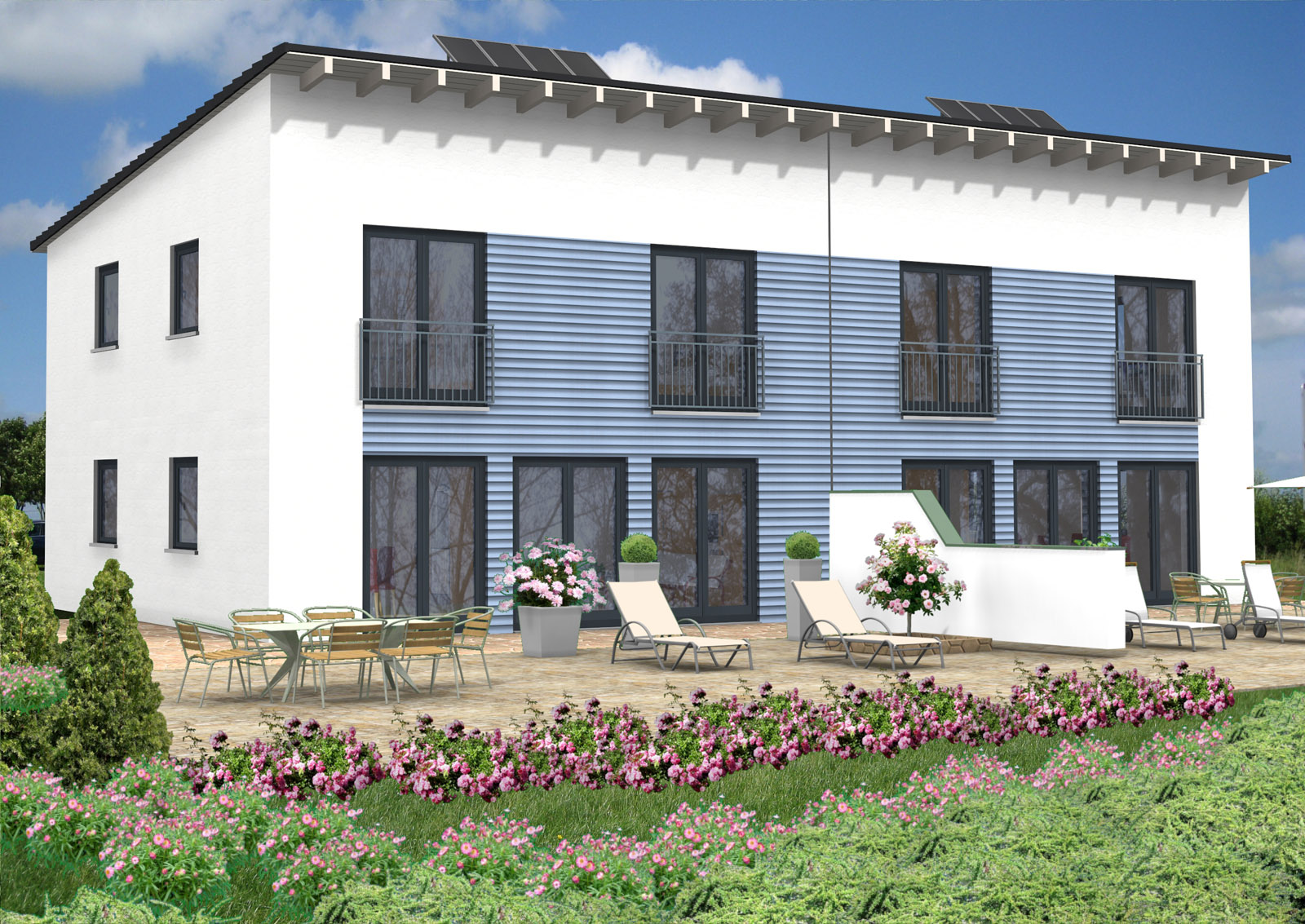 Doppelhaus 108 m²