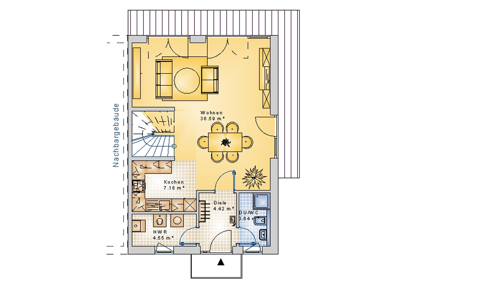 Doppelhaus 115 m² EG