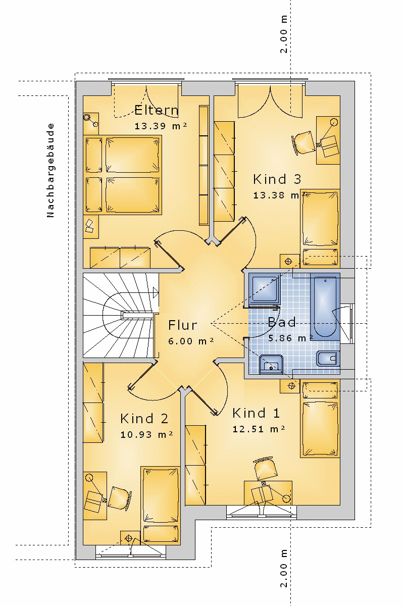 Doppelhaus 119 m² DG