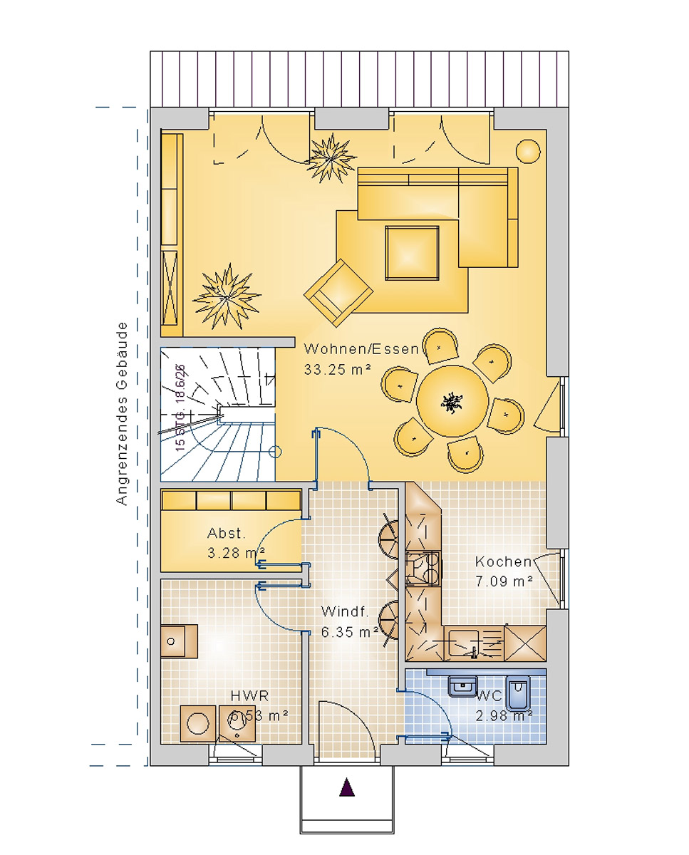 Doppelhaus 120 m² EG