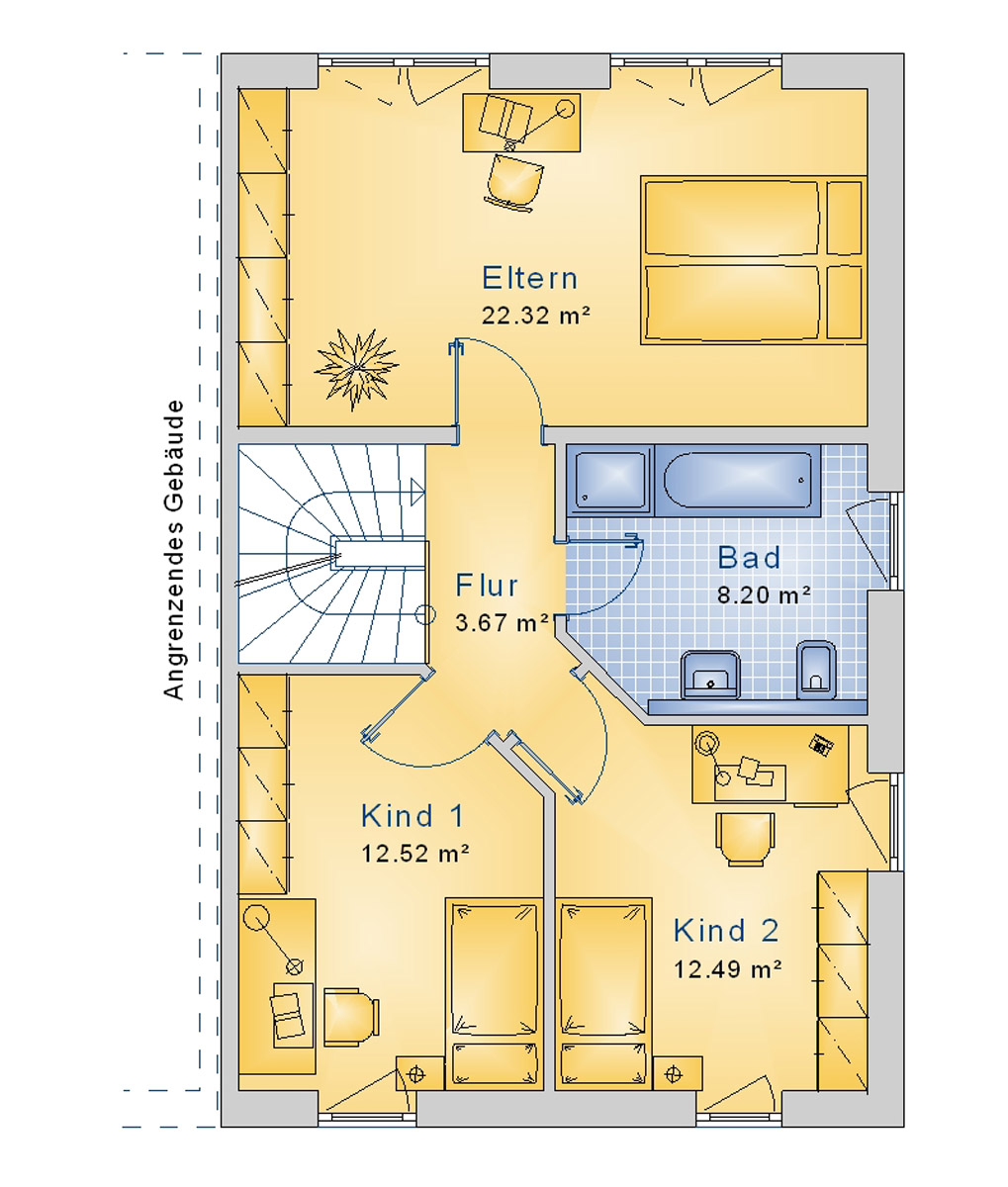Doppelhaus 120 m² OG
