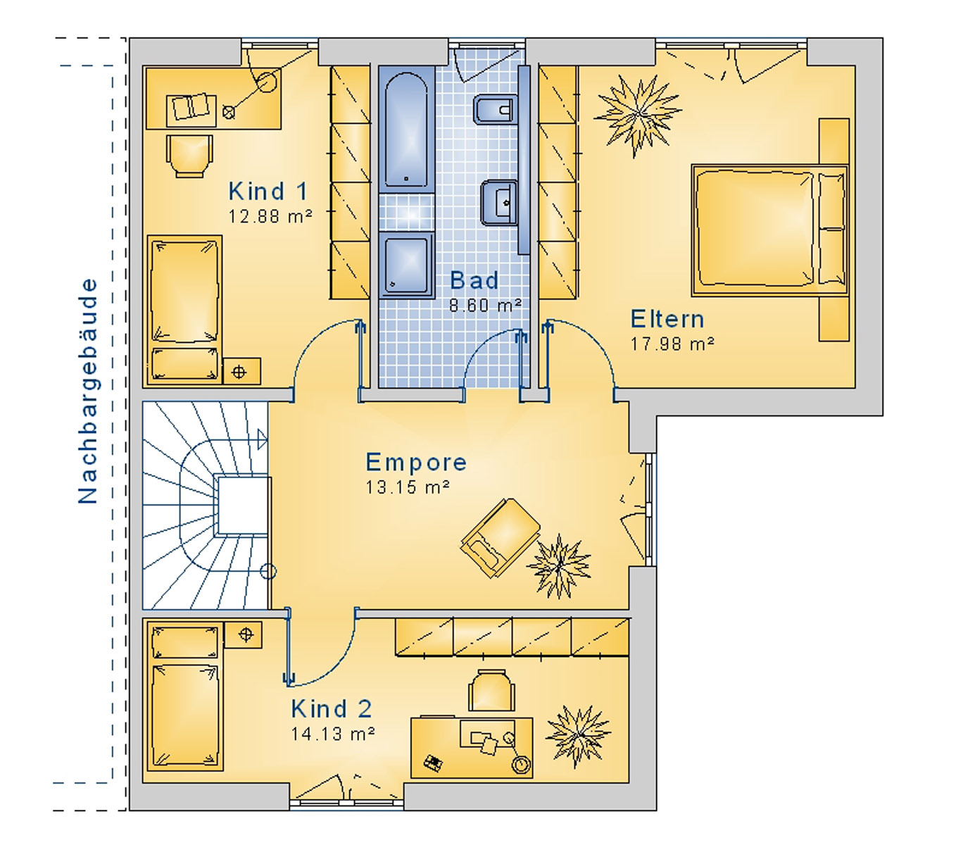 Doppelhaus 137 m² DG