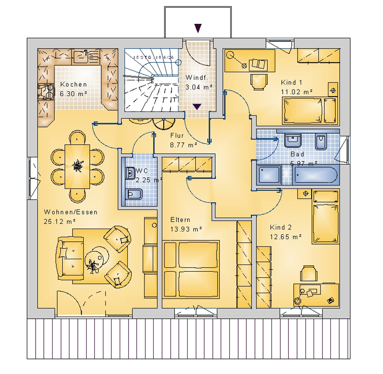 Doppelhaus 174 m² EG