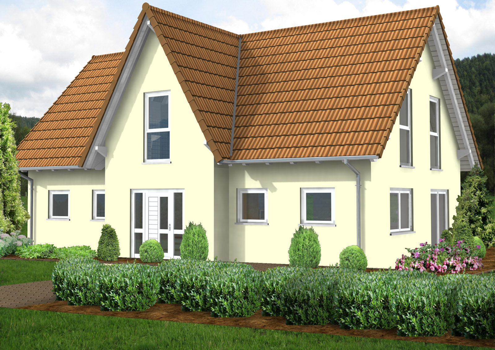 Friesenhaus 135 m² Ansicht 2