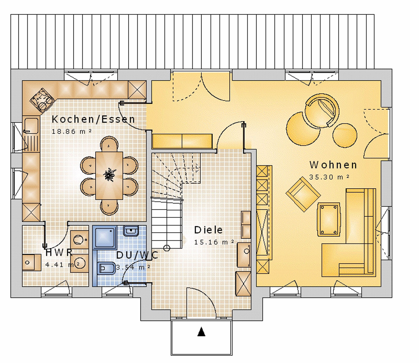 Friesenhaus 135 m² EG