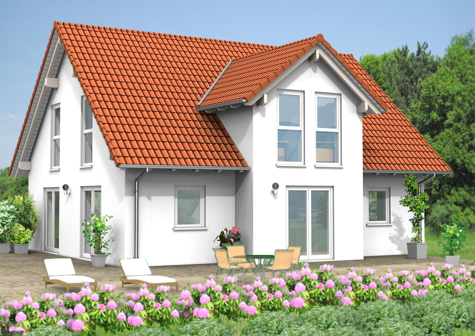 Giebelhaus 143 m²Ansicht 1