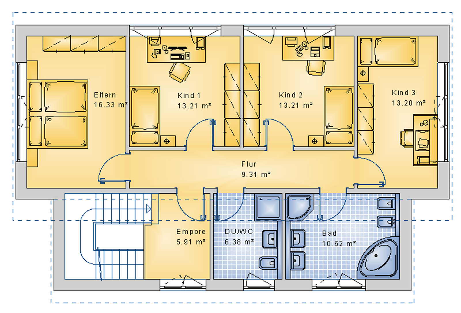 Pultdachhaus 178 m² DG