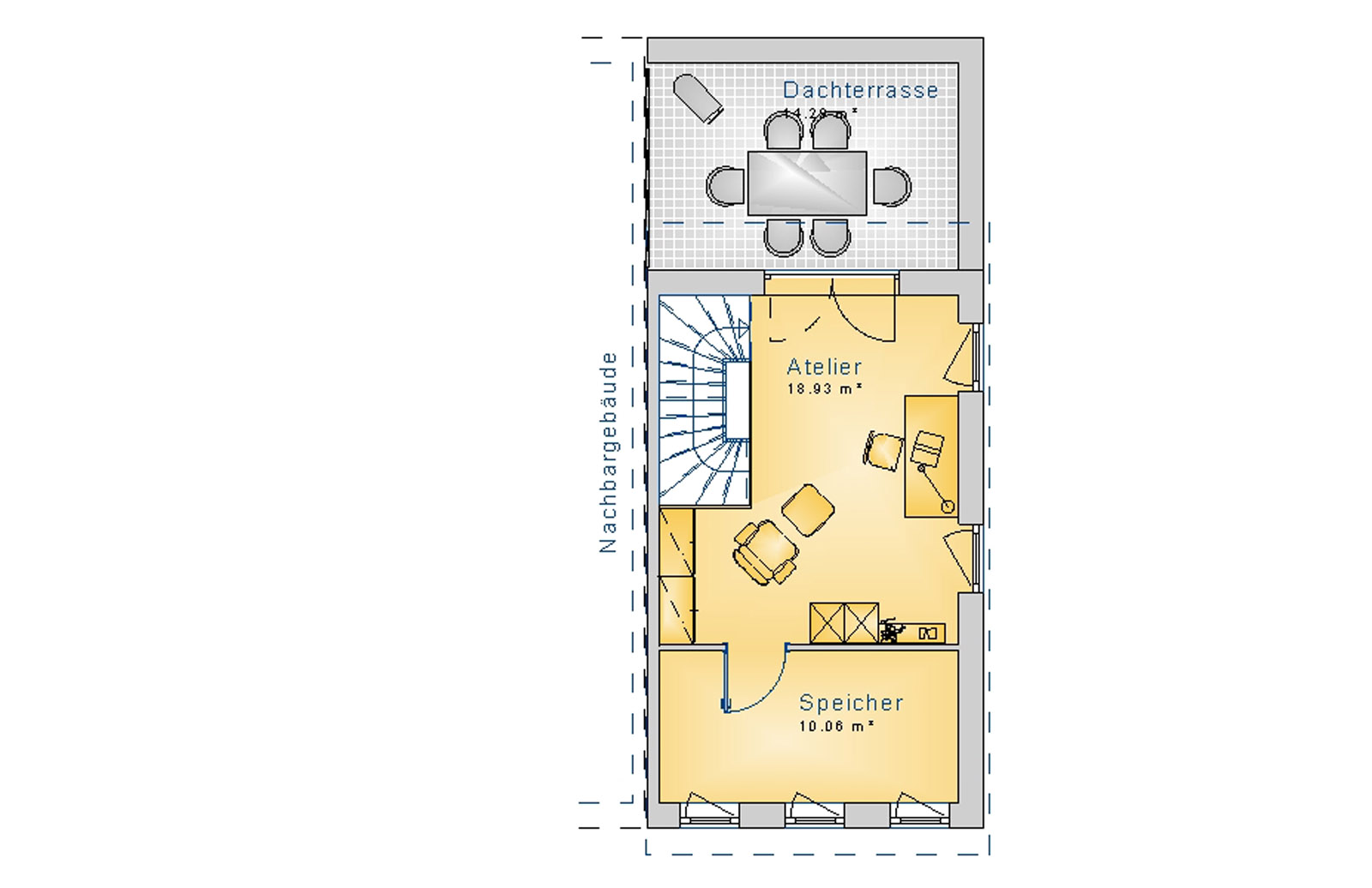 Reihenhaus 124 m² DG
