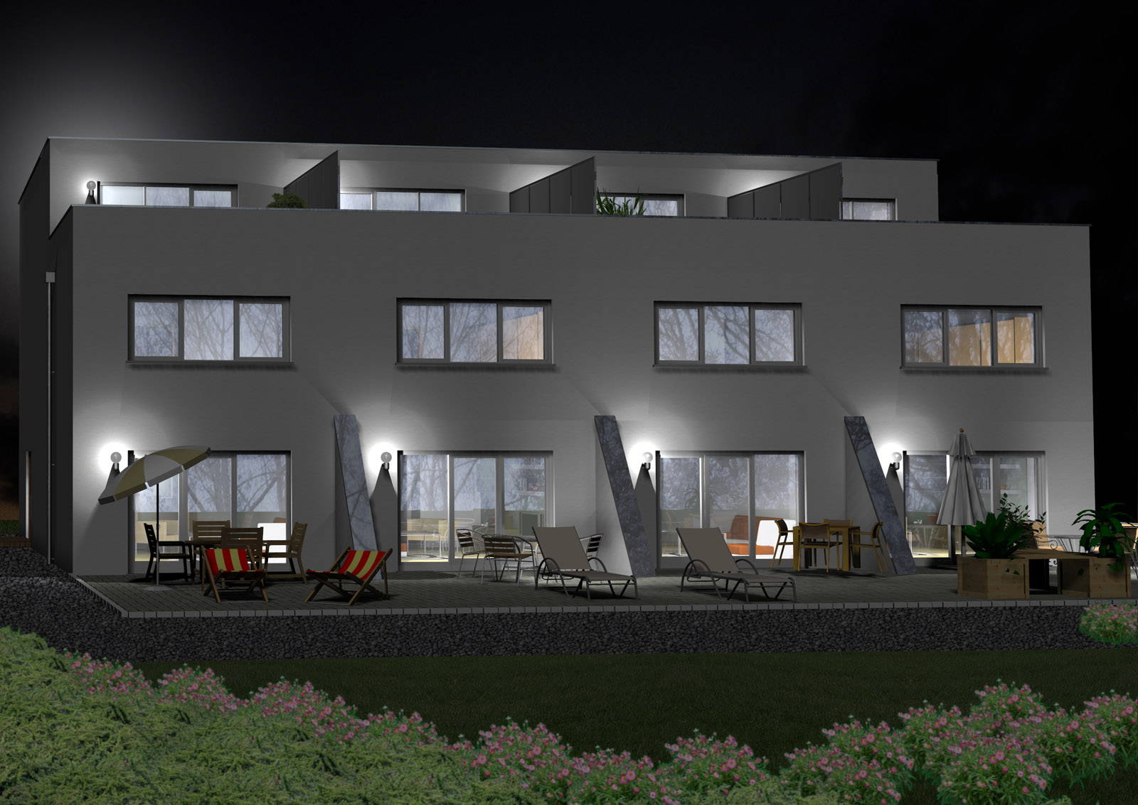 Reihenhaus 138 m² Ansicht 2