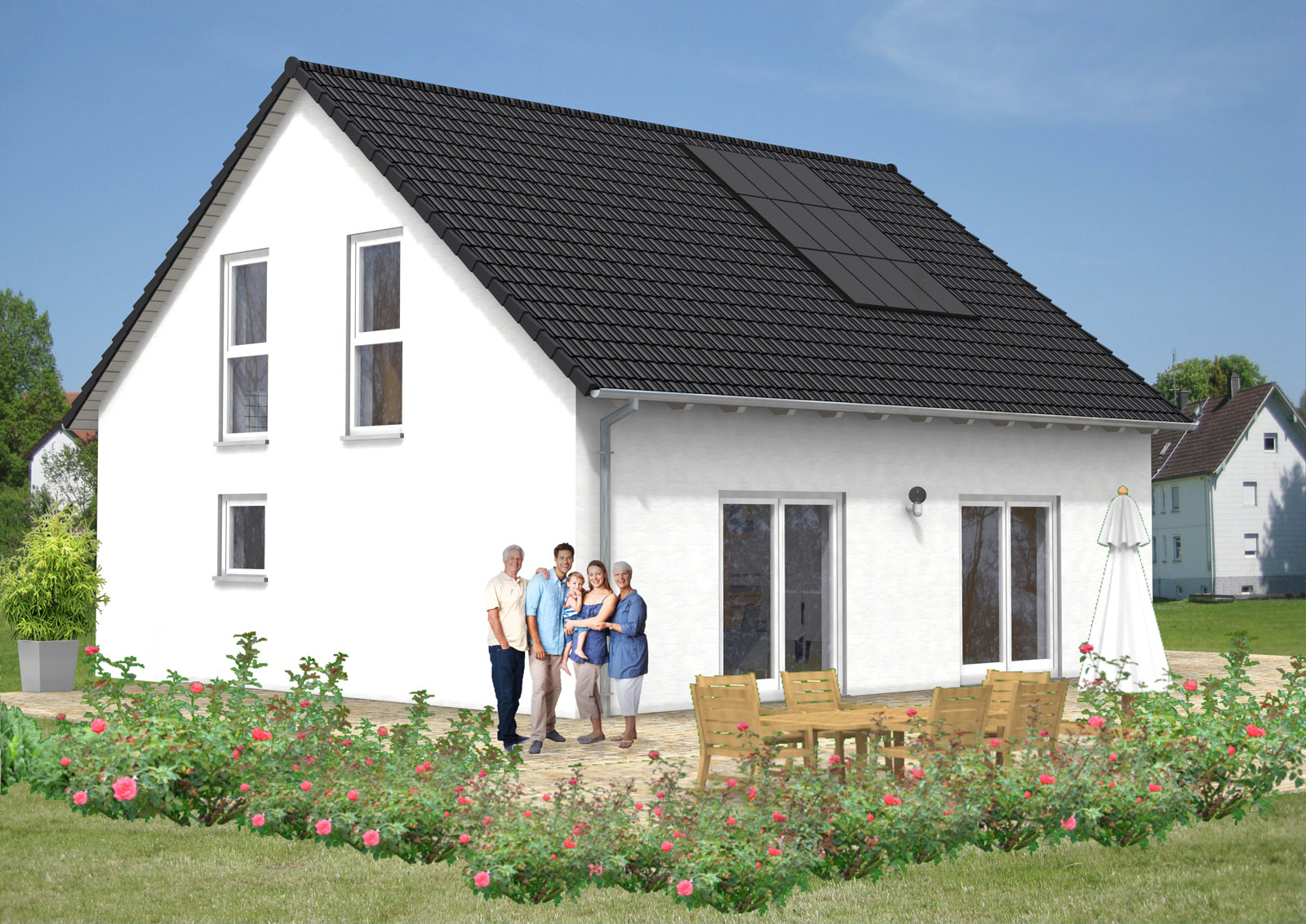 Satteldach 118 m²