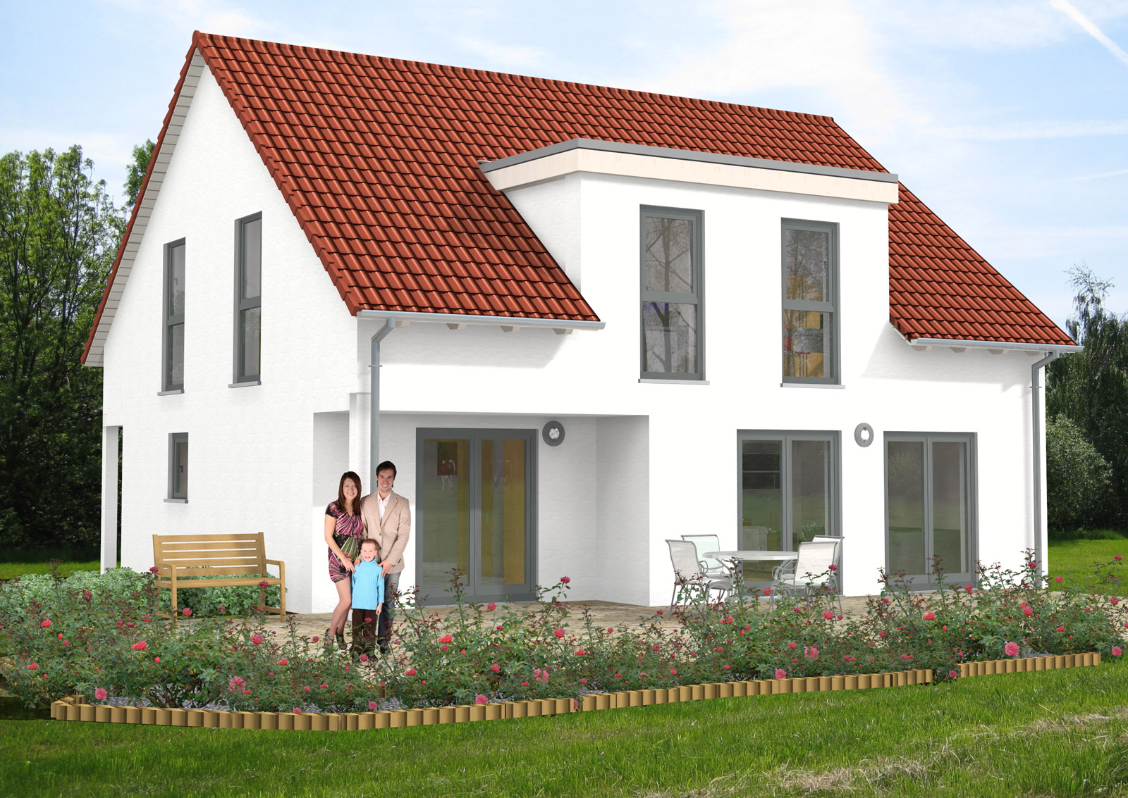 Satteldachhaus 154 m²