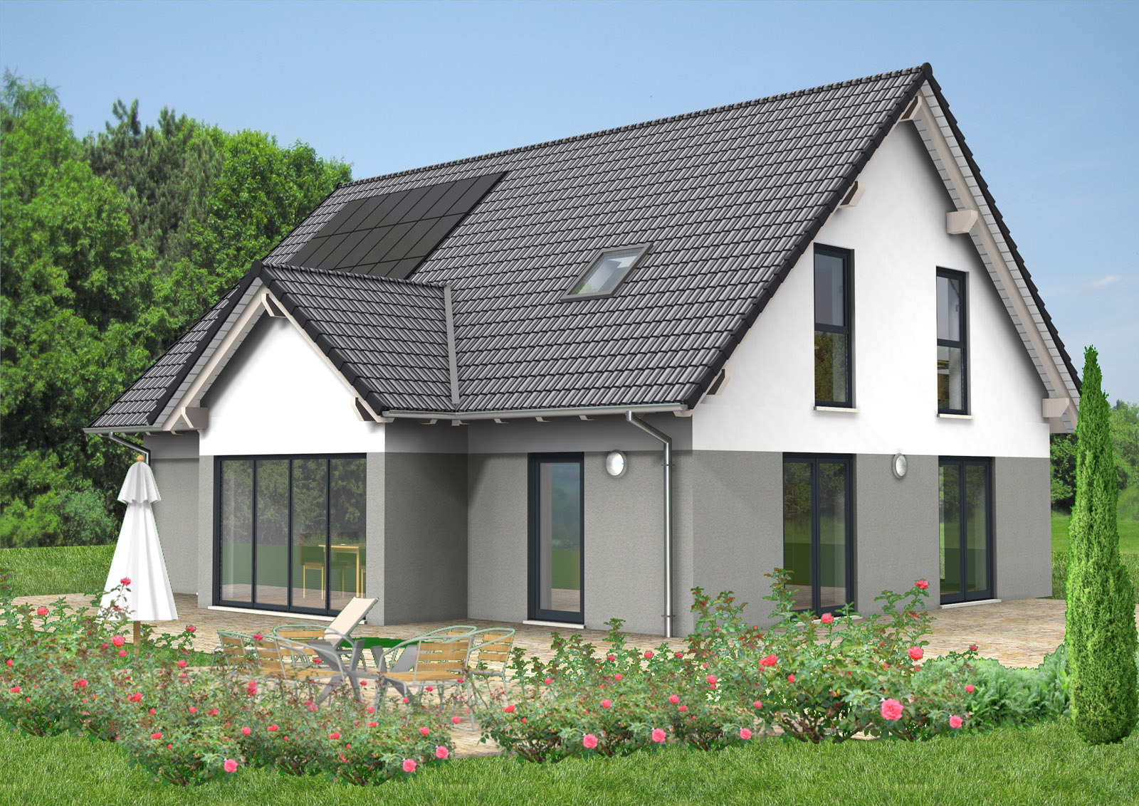 Satteldachhaus 163 m²