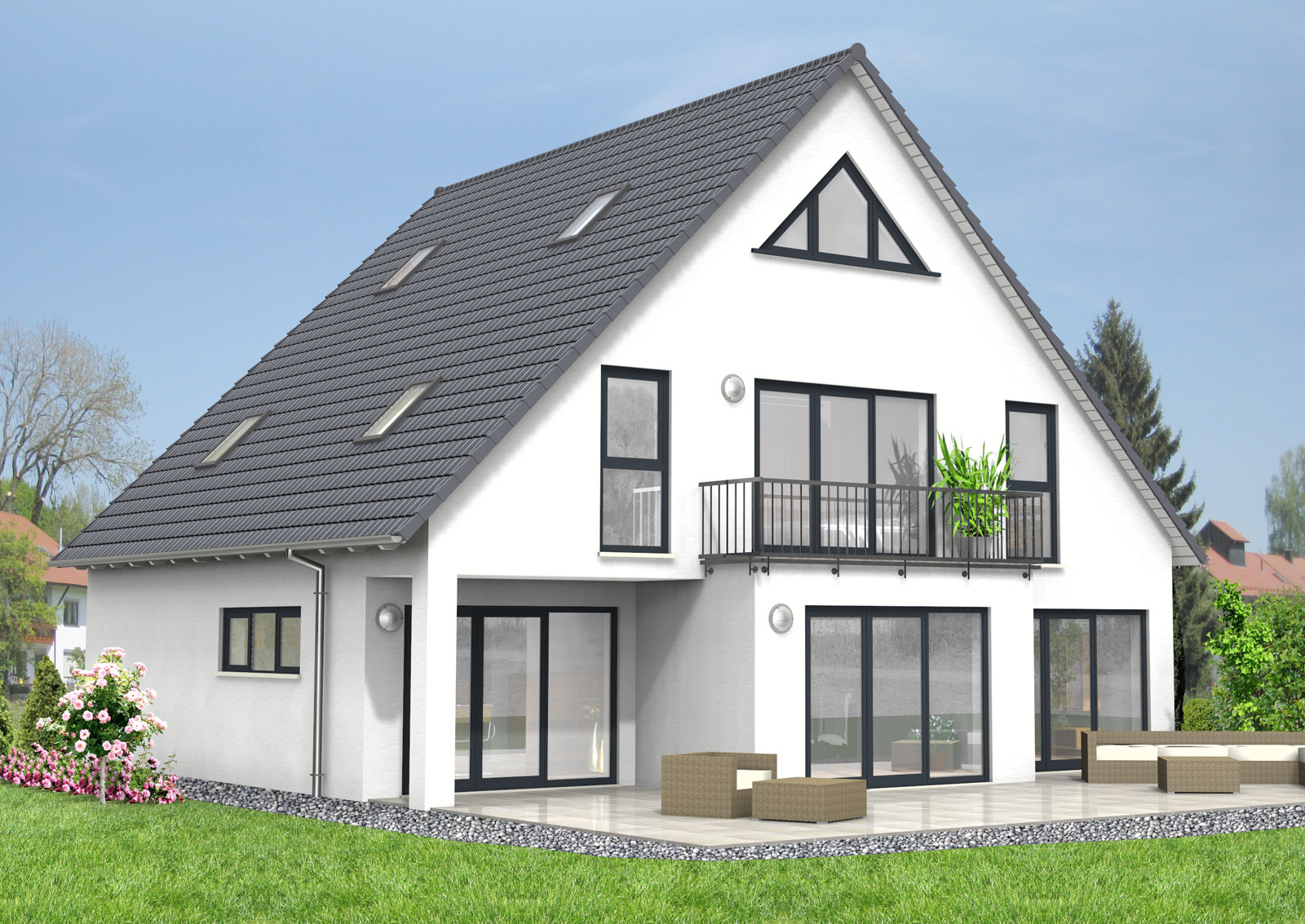 Satteldachhaus 220 m²