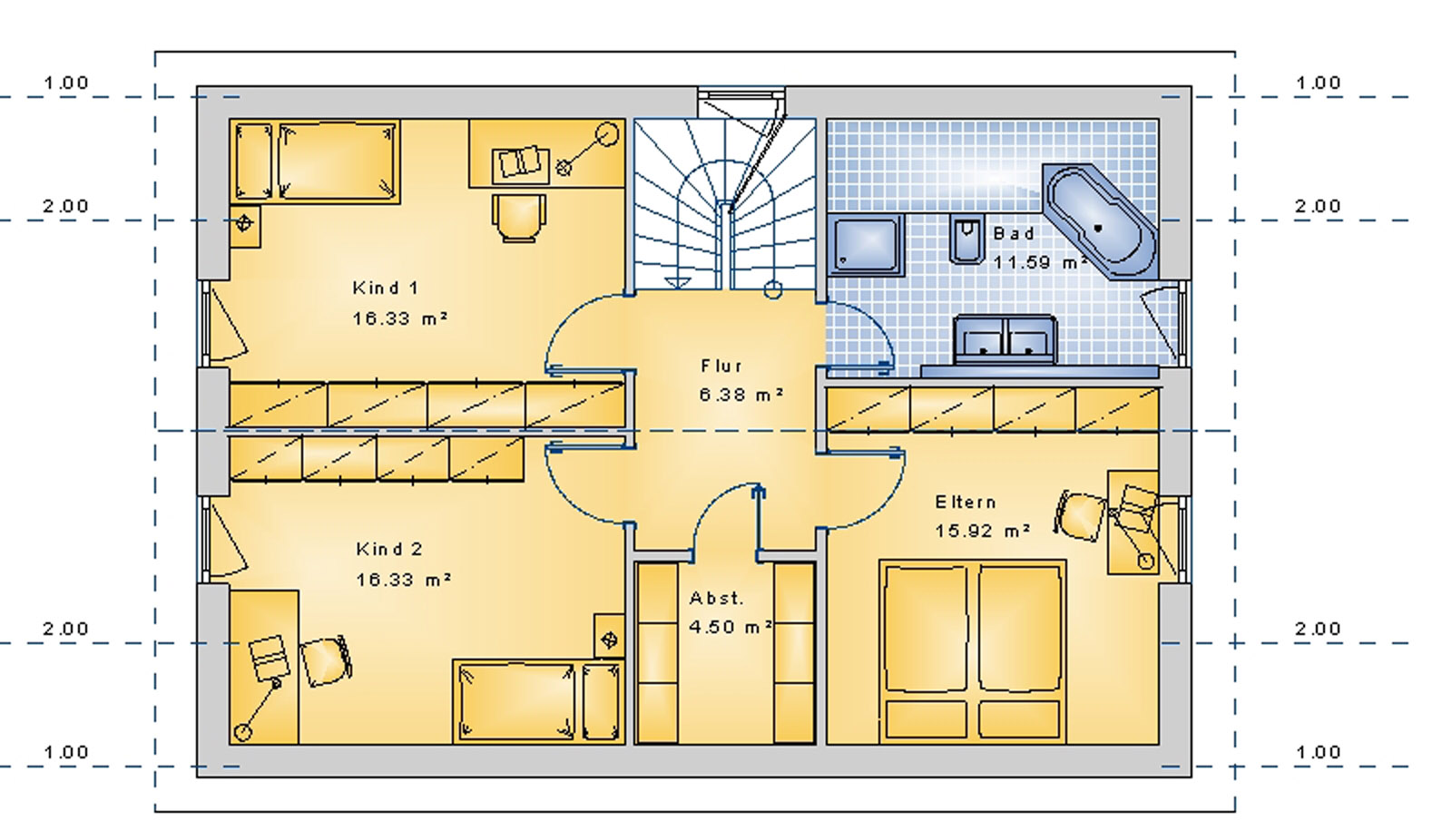 Stadthaus 131 m² DG