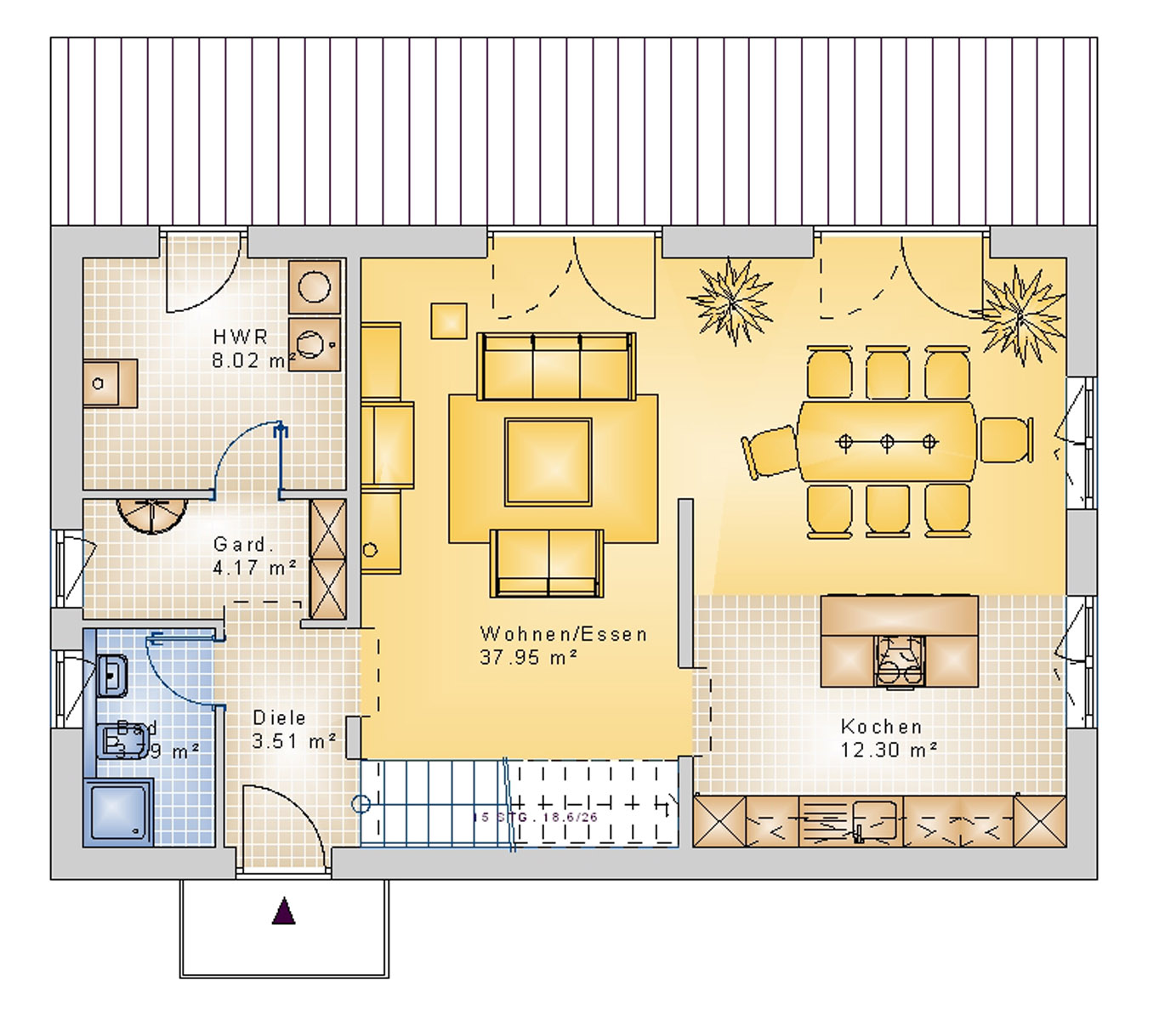 Stadthaus 140 m² EG