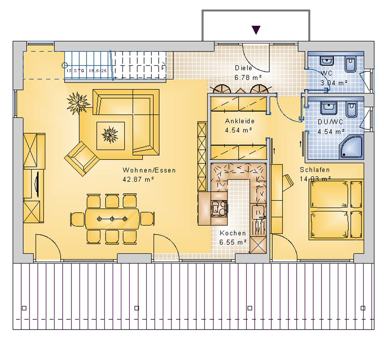 Stadthaus 179 m² EG