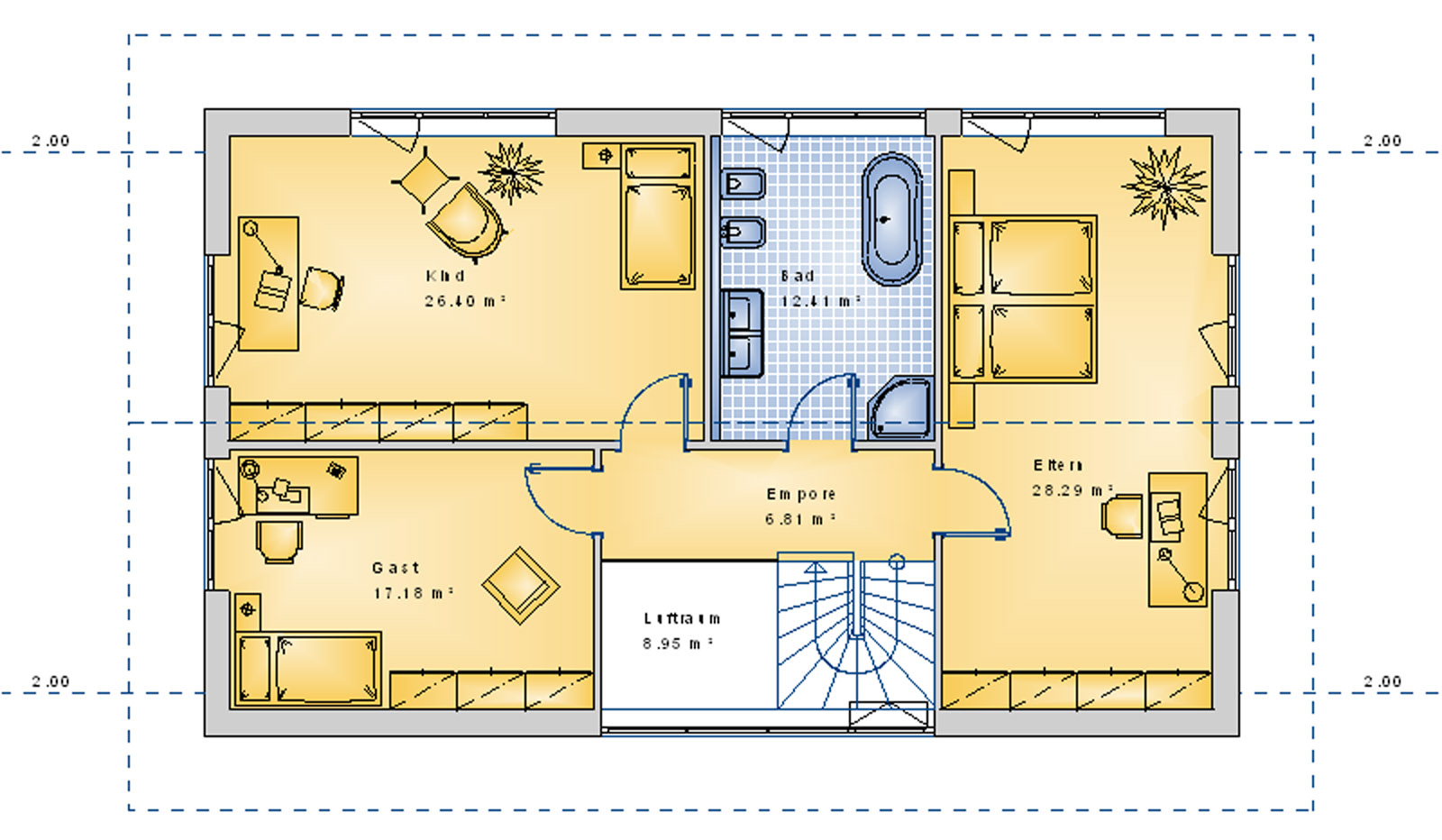 Stadthaus 183 m² DG