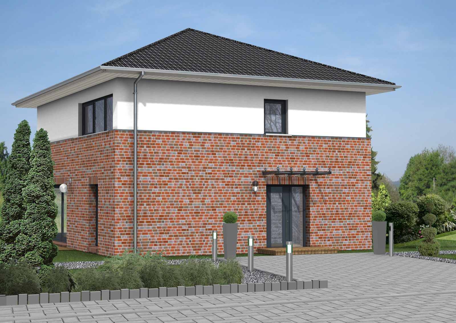 Stadtvilla 129 m² Ansicht 2