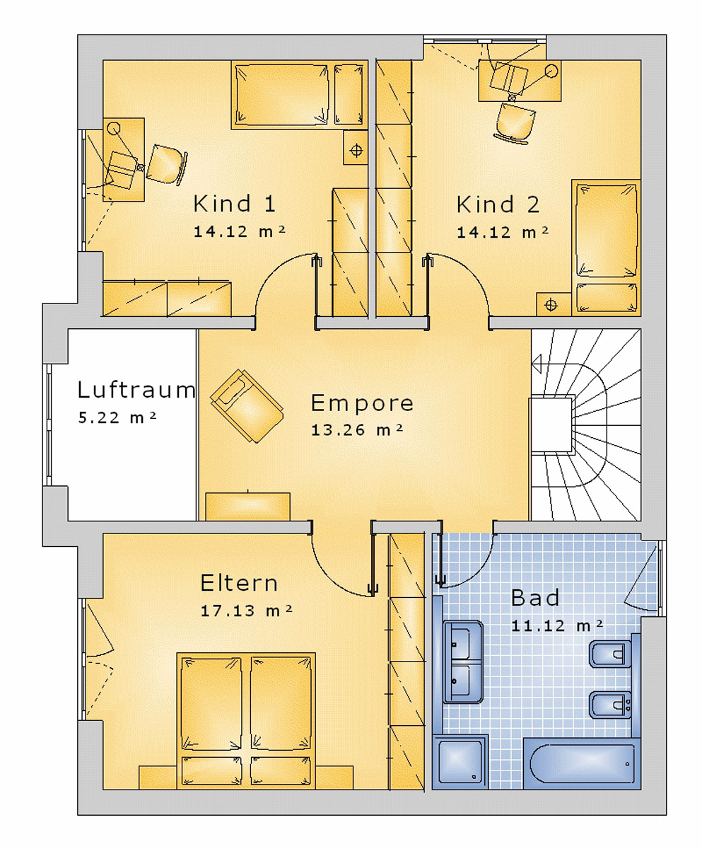 Stadtvilla 148 m² OG