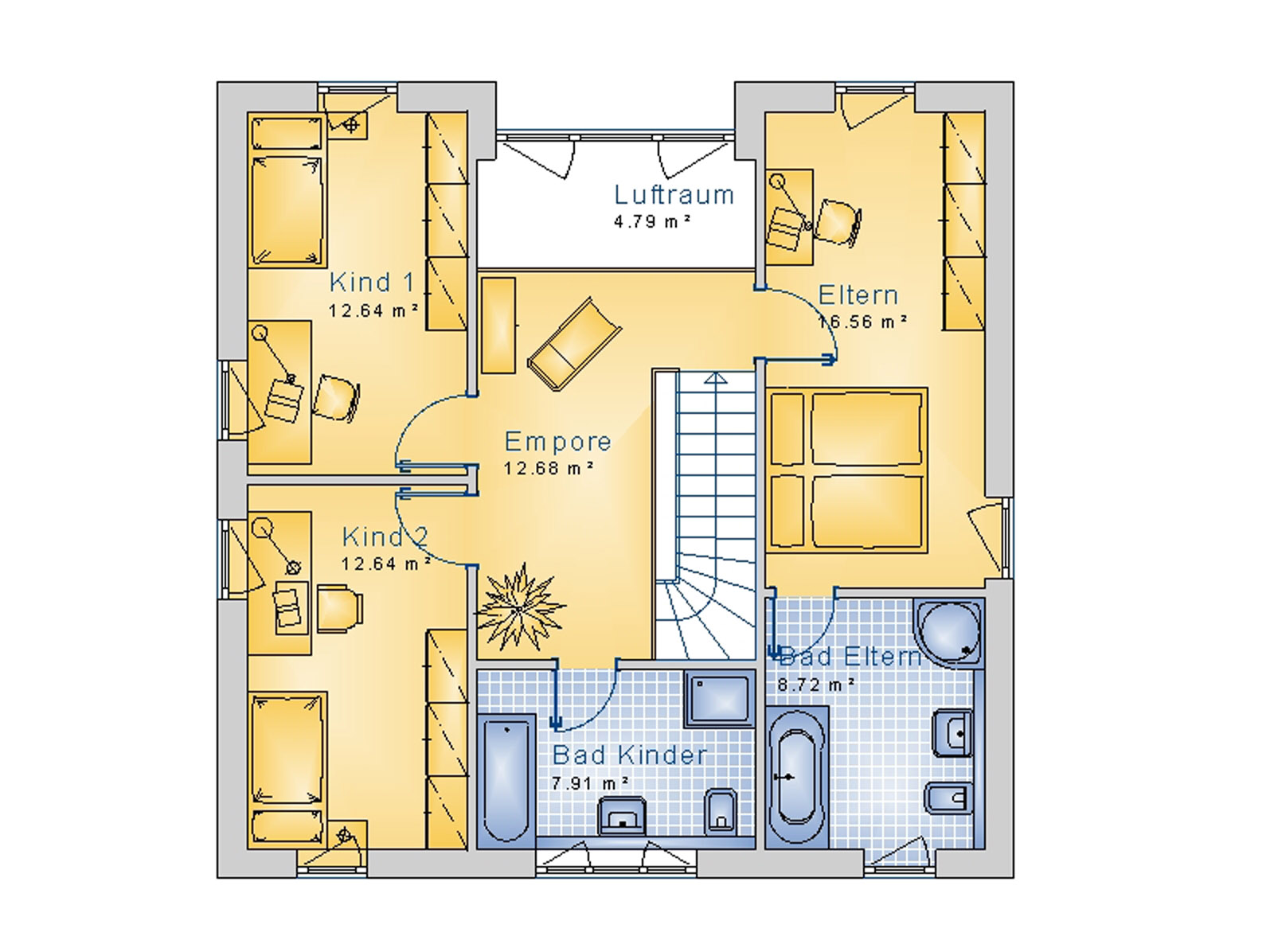 Stadtvilla 150 m² OG