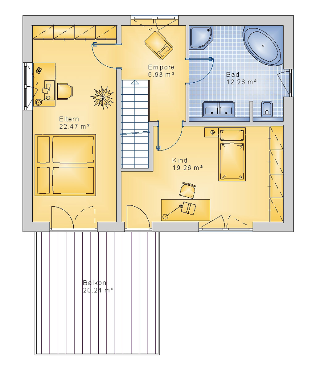 Stadtvilla 151 m² DG