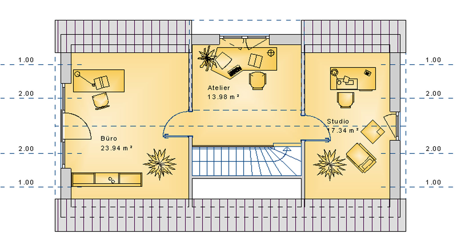 Stadtvilla 154 m² DG