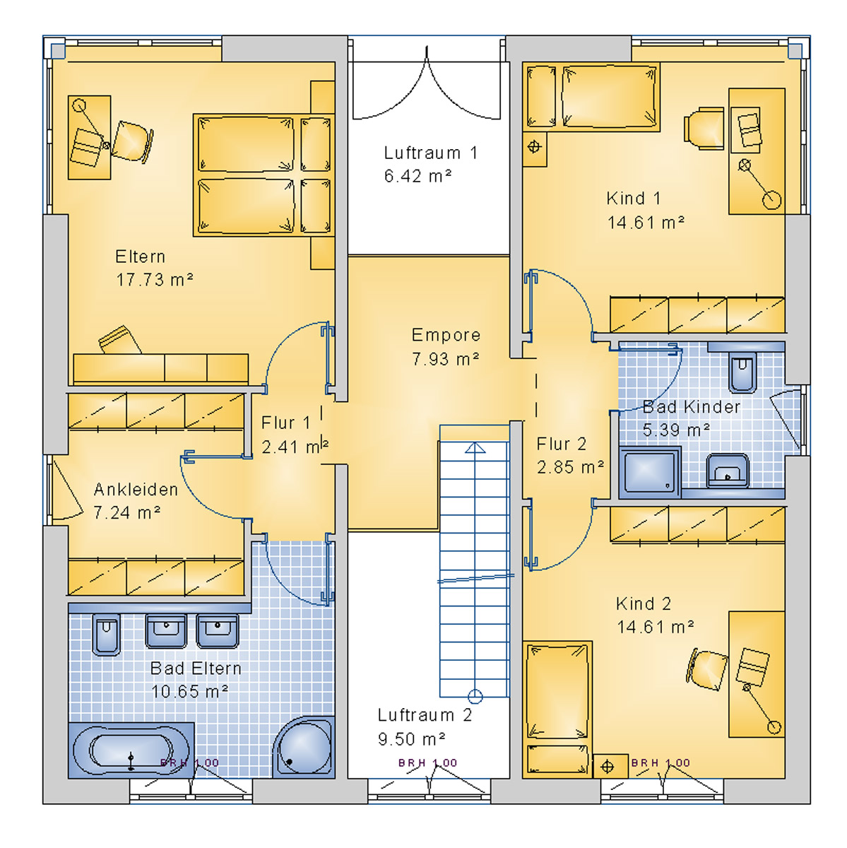 Stadtvilla 184 m² OG