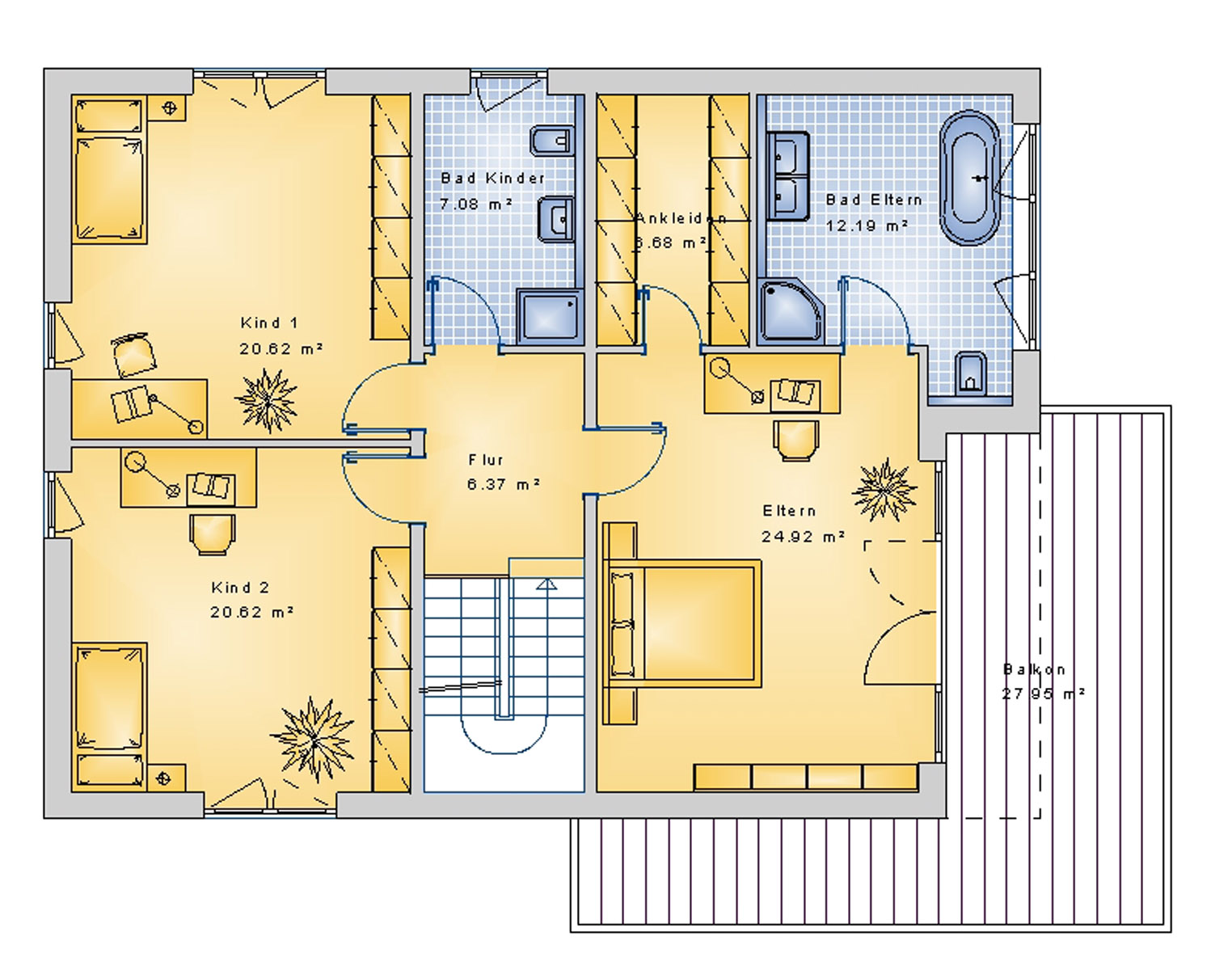 Stadtvilla 238 m² OG