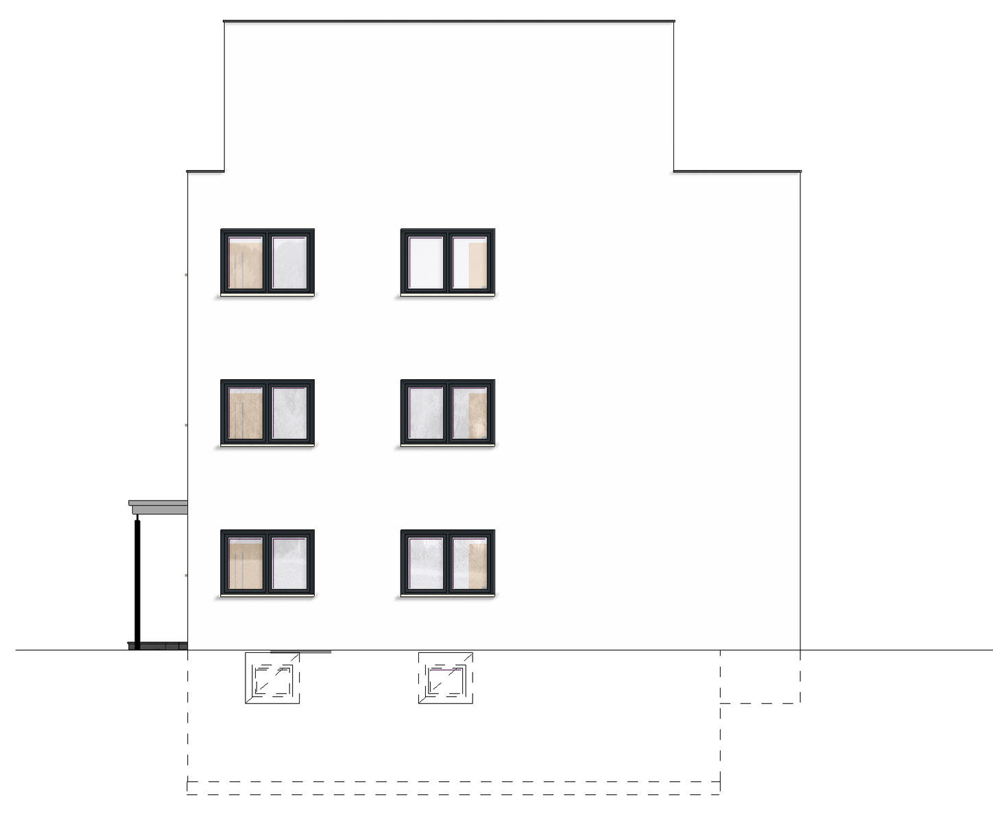 Wohnanlage mit 9 Wohnungen Ansicht 4