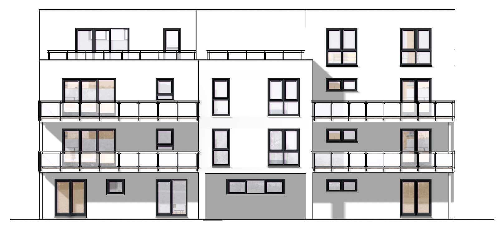 Wohnanlage mit 10 Wohnungen Ansicht 1