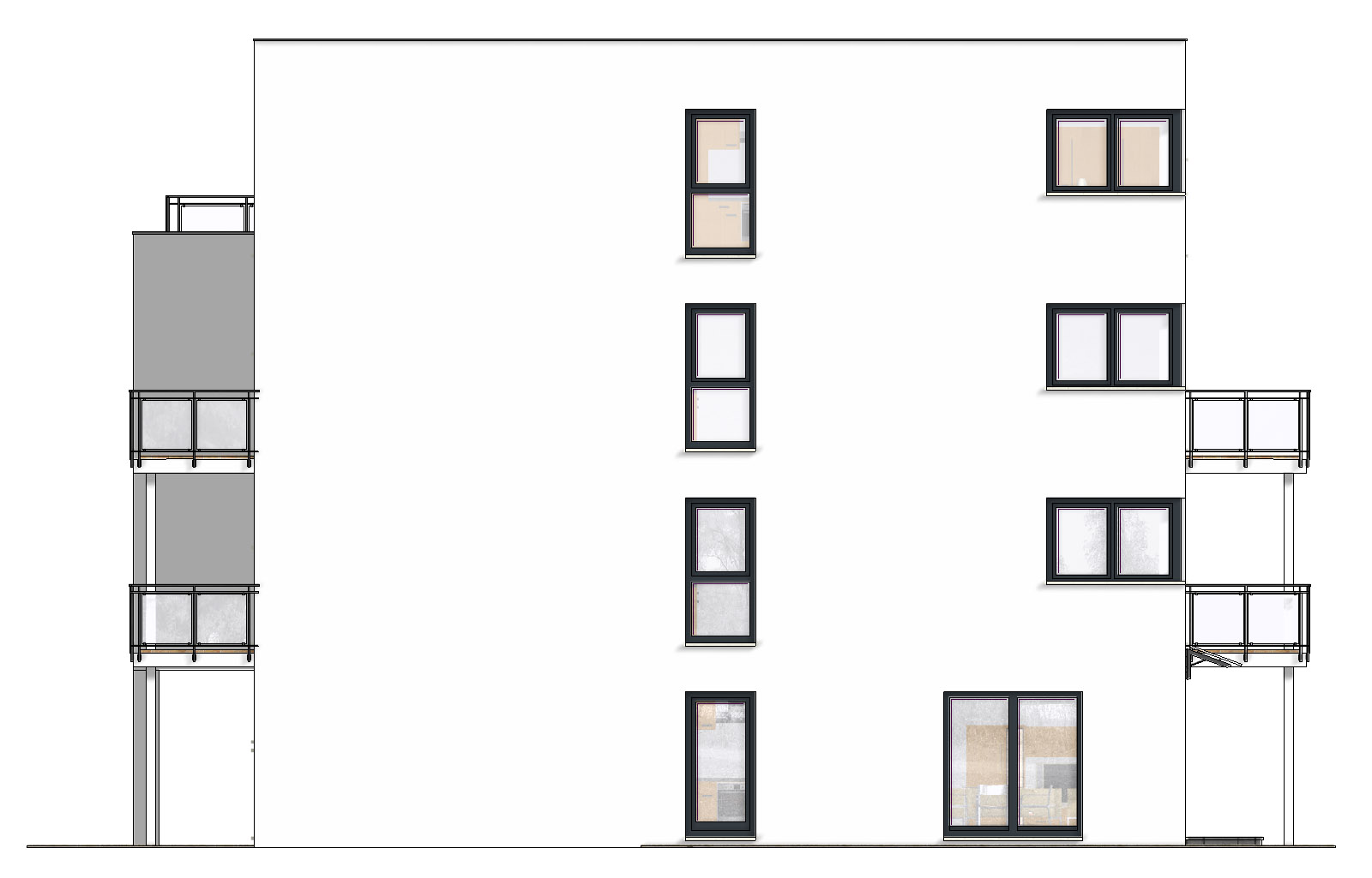 Wohnanlage mit 10 Wohnungen Ansicht 4