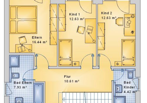 Bauhaus 122 m² DG