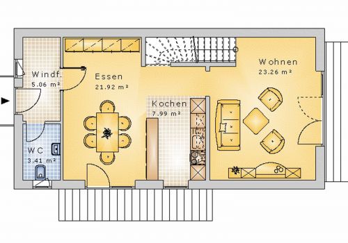 Bauhaus 125 m² EG