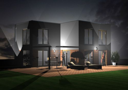 Bauhaus 126 m² Ansicht 3