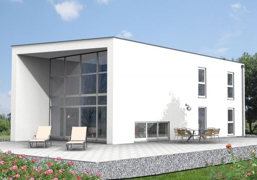 Bauhaus 134 m² Ansicht 1