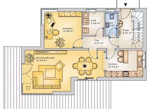 Bauhaus 137 m² EG