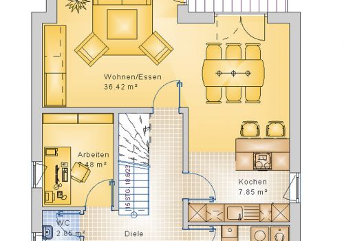 Bauhaus 142 m² EG