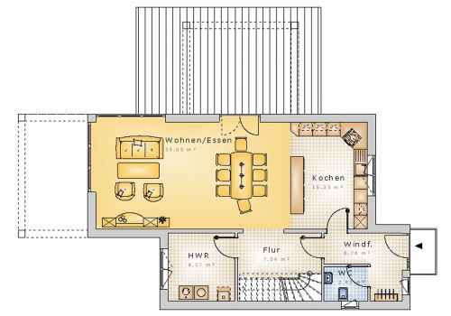 Bauhaus 147 m² EG
