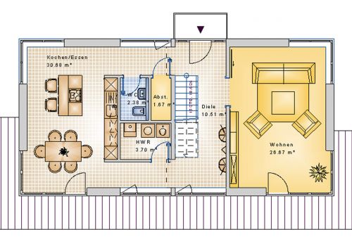 Bauhaus 151 m² EG