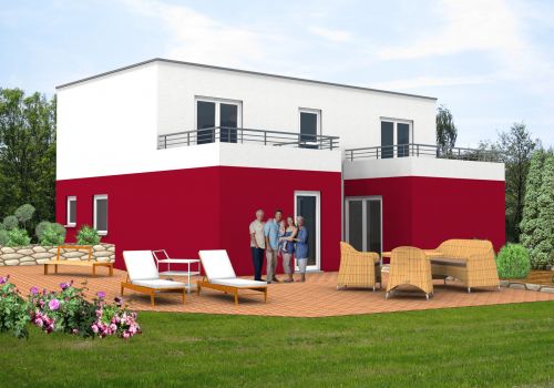 Bauhaus 154 m² Ansicht 1