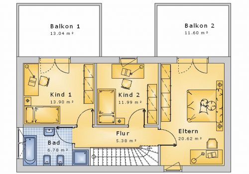 Bauhaus 154 m² DG