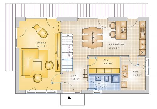 Bauhaus 156 m² EG