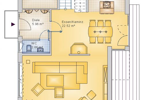 Bauhaus 159 m² EG