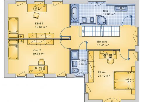 Bauhaus 170 m² DG
