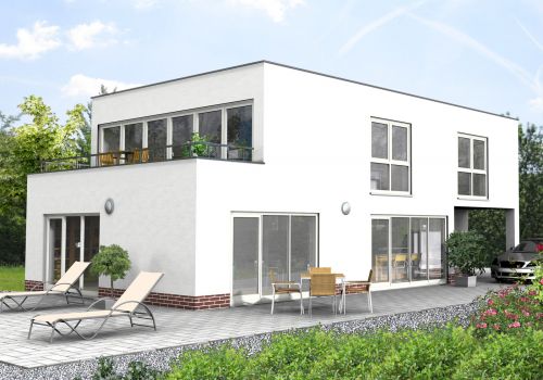 Bauhaus 177 m² Ansicht 1