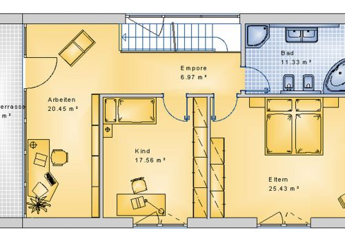 Bauhaus 177 m² DG